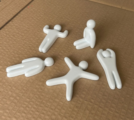 Pack de figuras en blanco para pintar y camuflar